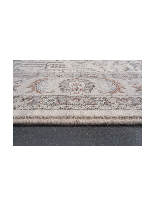 Ragolle Da Vinci Teppich Rechteckig Synthetisch,Polyester/Cotton/Leather White / Beige / Gold