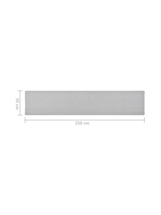vidaXL Anti-slip Rug Rectangular Light Gray