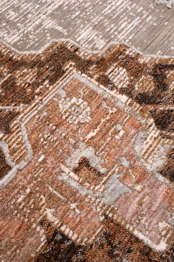 Naf Naf Amaro S373A Χαλί Ορθογώνιο Brown / Shrink / D. Brown 140x200cm
