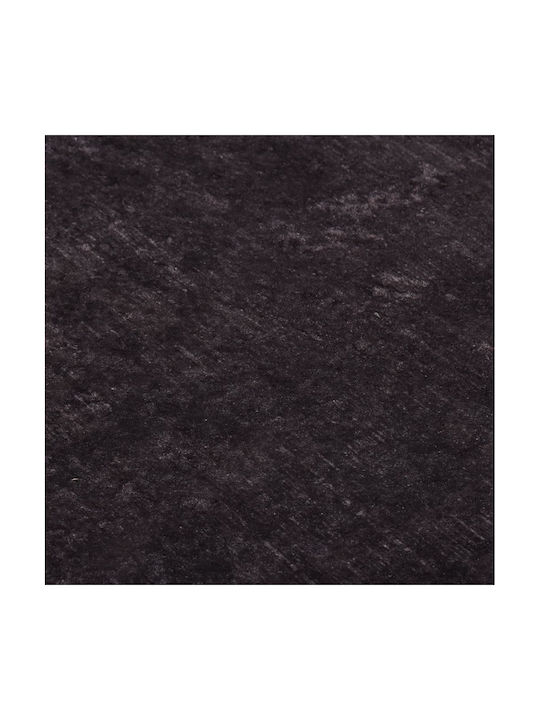 vidaXL Anti-slip Rug Rectangular Black / Gold