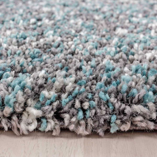 Lanudo 4500A Χαλί Διάδρομος Shaggy Blue 80x210cm