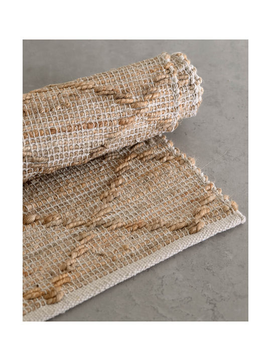 Rythmos Kyra Rug Rectangular Summer from Jute Beige