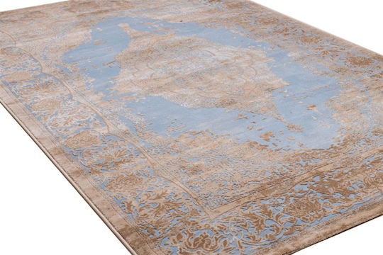 Klonaras Velvet 5420 Χαλί Ορθογώνιο Aqua / Beige 200x250cm