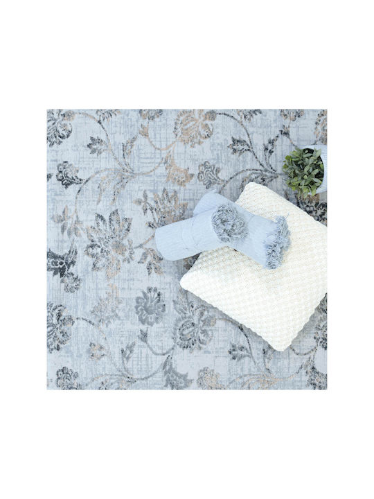 Ezzo Venice 9679bcd Χαλί Ορθογώνιο Grey 100x150cm