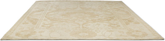 Laura Ashley Newborough Lucrat manual Covor Rectangular Bumbac Pale Gold