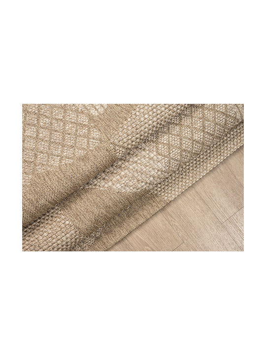 Newplan Capri 88002a Χαλί Ορθογώνιο Μπεζ 133x190cm