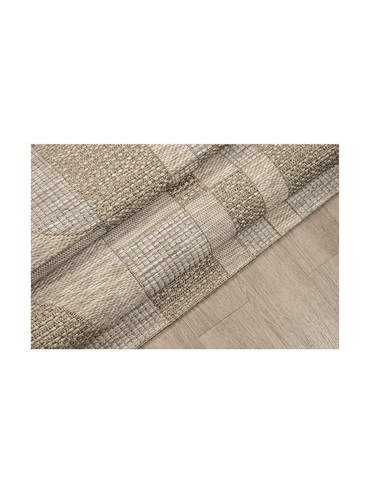 Newplan Capri 606a Teppich Rechteckig Synthetisch,Polyester/Cotton/Leather Beige