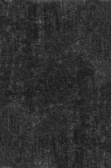 Saray Home Match 2 Colour Anti-slip Rug Rectangular Shaggy Furry Black