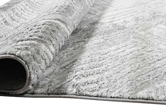 Balsan Monaco Moma Teppich Rechteckig Synthetisch,Polyester/Cotton/Leather Grey