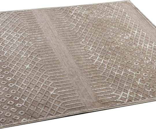 Madi Vreemde Rug Rectangular Beige