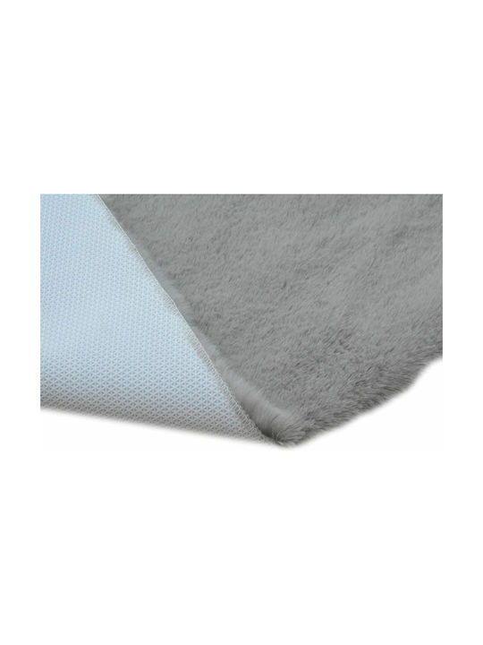 Newplan Puffy Αντιολισθητικό Χαλί Διάδρομος Taupe 80x200cm