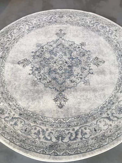 Bekas Carpets Teppich Rechteckig Synthetisch,Polyester/Cotton/Leather mit Fransen Gray
