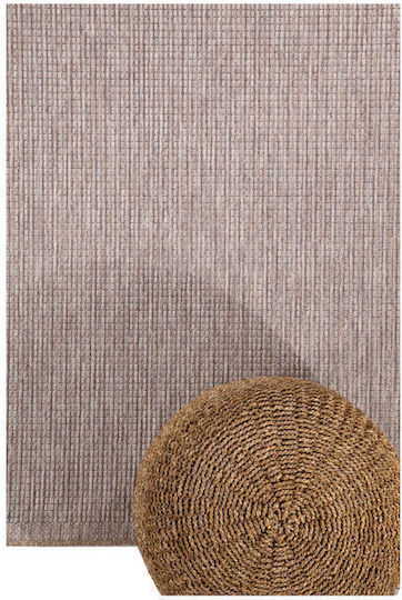 Royal Carpet Oria 700X Rug Outdoor Rectangular Wicker Grey Beige