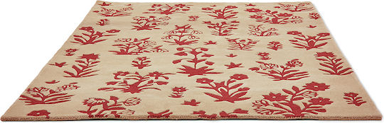 Sanderson Woodland Glade 146801 Teppich Rechteckig Synthetisch,Polyester/Cotton/Leather Russet Brown