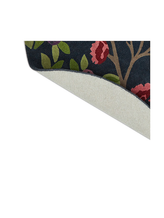 Sanderson Foraging Χαλί Στρογγυλό Indigo Φ200cm