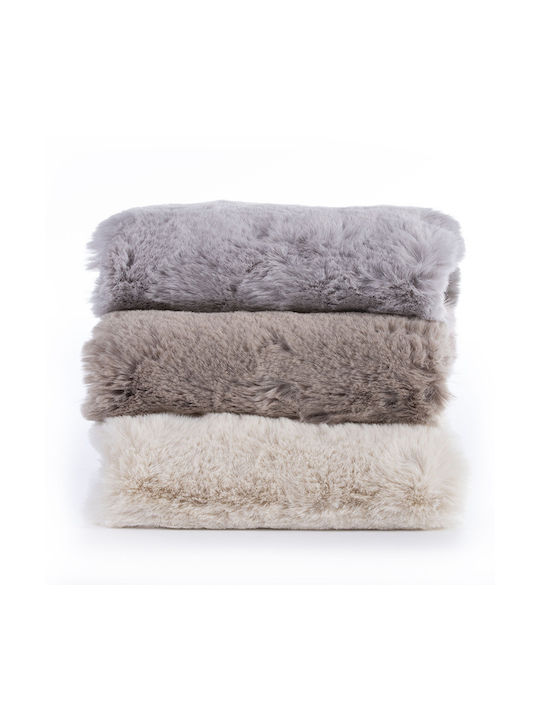 Nef-Nef Homeware Estelle Shaggy Furry Mocca