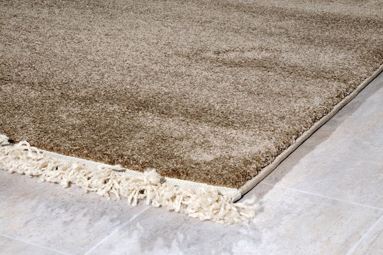 Tzikas Carpets Parma 19403-173 Χειροποίητο με Κρόσια 133x190cm Μπεζ