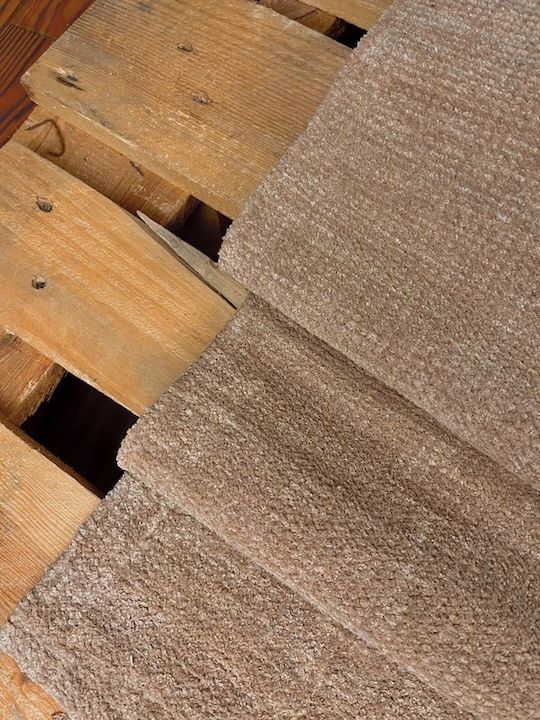 Koulis Carpets Rodos Rodos Килим Правоъгълена Лятно време Памук Кафяв