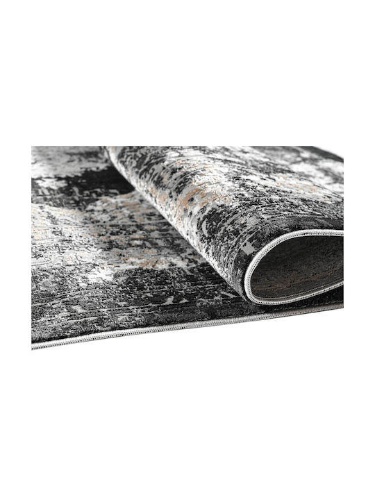 Balsan Dalia Teppich Rechteckig Synthetisch,Polyester/Cotton/Leather Gray