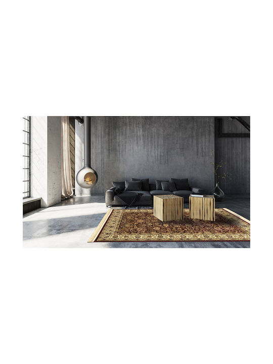 Newplan Persia 1533 Rug Rectangular with Fringes Burgundy
