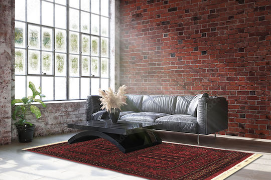 Newplan Persia 2288 Rug Rectangular with Fringes Burgundy