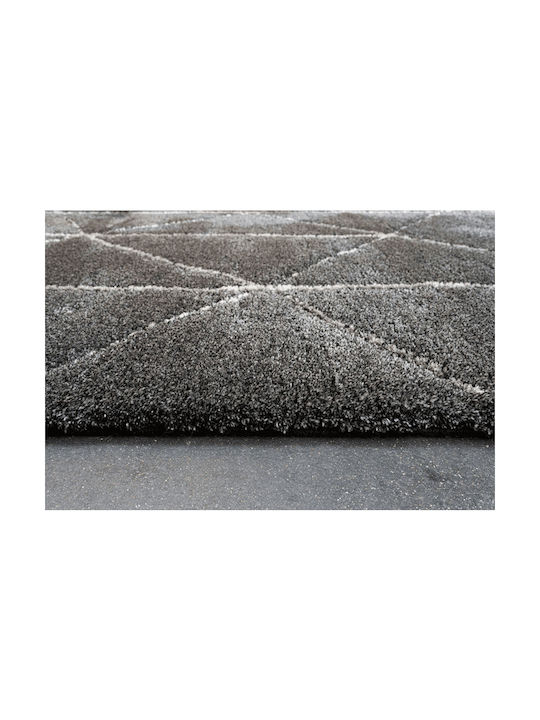 Ragolle Masai Teppich Rechteckig Synthetisch,Polyester/Cotton/Leather Gray