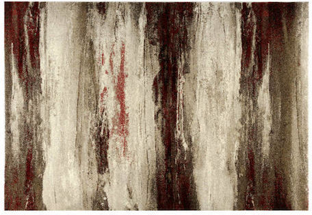 Tzikas Carpets Sky 21836-710 Teppich Rechteckig Synthetisch,Polyester/Cotton/Leather Brown-red
