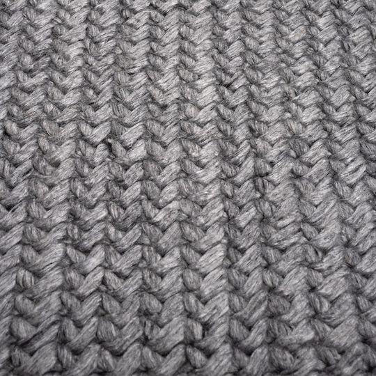 Naf Naf Siba Clanton Χειροποίητο Χαλί Ορθογώνιο Dark Grey 170x240cm