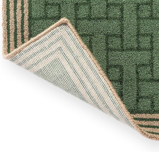 Ted Baker Monogram Rug Outdoor Rectangular Jade Green