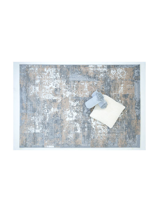 Ezzo Venice 9680bcd Τζακιού 160x230cm Γκρι