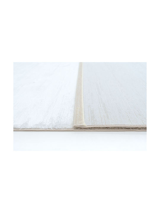 Ezzo Seta E086ah9 Χαλί Ορθογώνιο Cream 160x230cm