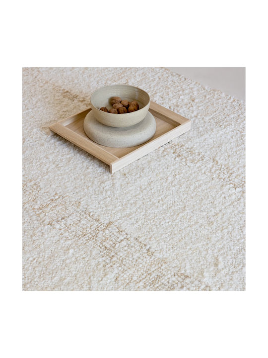 Brink & Campman Craft Fundament Χαλί Ορθογώνιο White 250x350cm