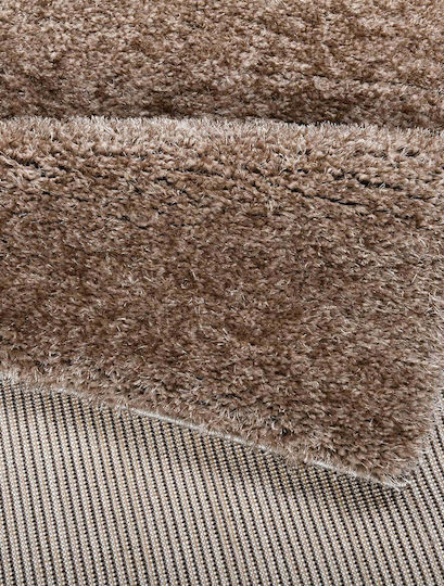 Madi Fuzzio Χαλί Ορθογώνιο Shaggy Mink 200x280cm