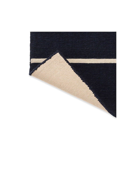 Marimekko Tiibet 132808 Handgefertigt Teppich Rechteckig Synthetisch,Polyester/Cotton/Leather Deep Blue