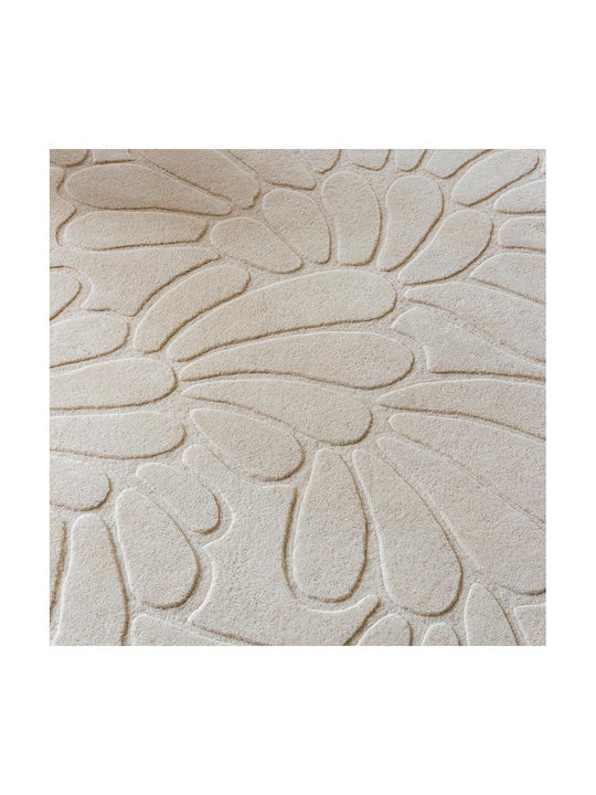 Laura Ashley Coleby Petals Χειροποίητο Χαλί Ορθογώνιο Εκρού 250x350cm
