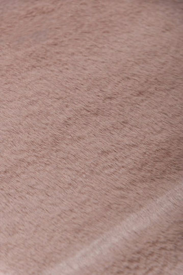Viokarpet Krolik R07 Килим Правоъгълена Furry Розов