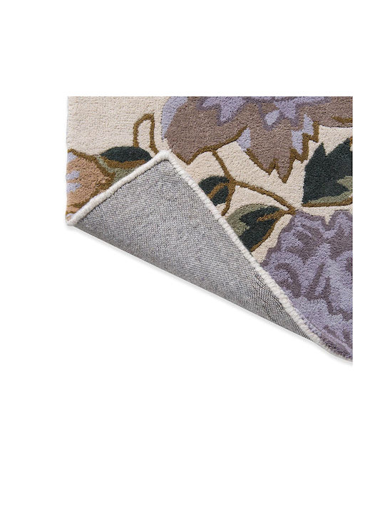 Laura Ashley Wendling Floral Handgefertigt Teppich Rechteckig Wolle Lila