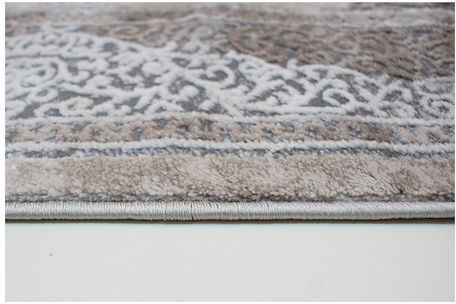 Tzikas Carpets Elements 33116- Килим Правоъгълена Бежово-кафяво-кафяво-сиво-златно