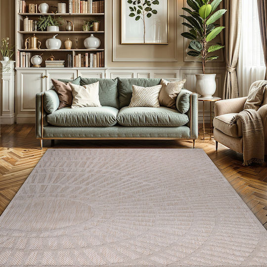 Beauty Home 9968 Καλοκαιρινό Ψάθινο 200x290cm Μπεζ