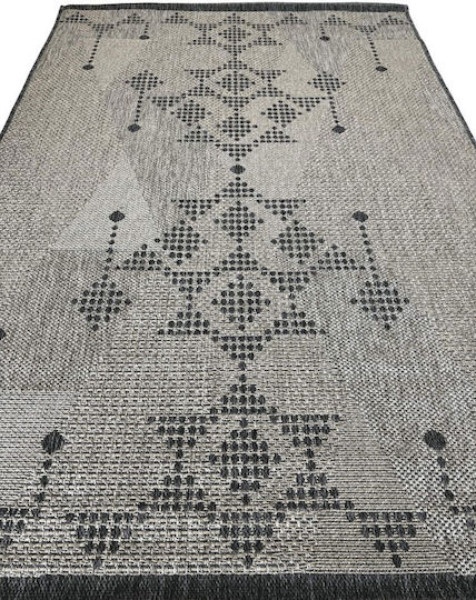 Eurofil Magic Χαλί Ορθογώνιο Καλοκαιρινό Ψάθινο Grey 160x230cm