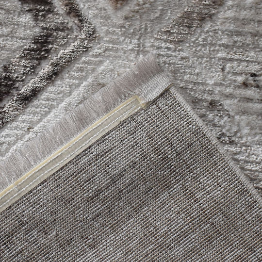 Saray Home Halic Rug Rectangular with Fringes Beige-brown