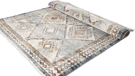 Balsan Bohemian Covor Rectangular Verde Gri