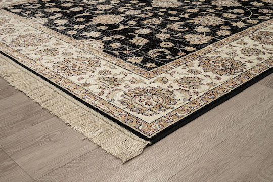 Newplan Sonia 9867/308330 Covor Rectangular cu franjuri Negru