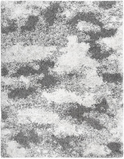 Saray Home Moroccan Abstract Χαλί Ορθογώνιο Shaggy Γκρι 200x280cm
