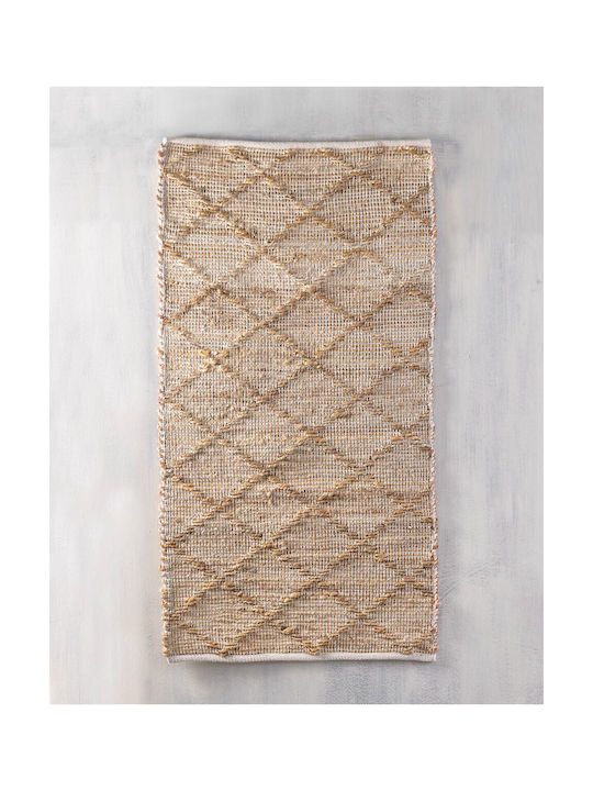 Rythmos Kyra Teppich Rechteckig Sommer aus Jute Natural