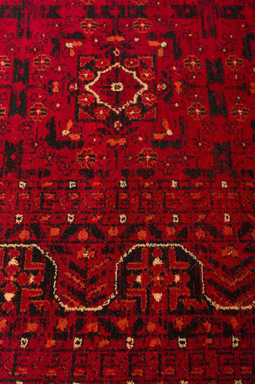 Biokarpet Mauri 02267a Burgundisch 67x220
