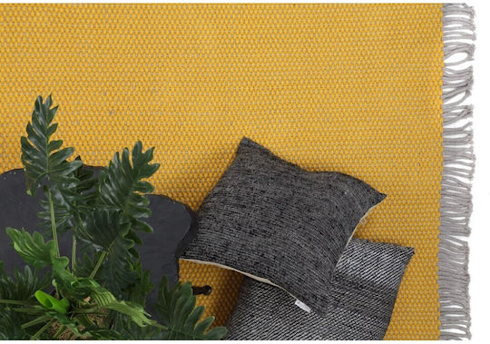Royal Carpet Duppis Rug Outdoor Rectangular with Fringes OD3 Grey Yellow