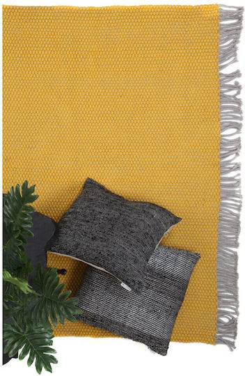 Royal Carpet Duppis Rug Outdoor Rectangular with Fringes OD3 Grey Yellow