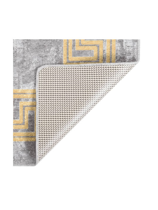 vidaXL Anti-slip Rug Rectangular Gray