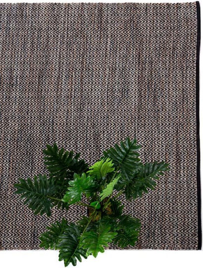 Royal Carpet Urban Venza Handgefertigt Teppich Rechteckig Sommer Baumwolle Black